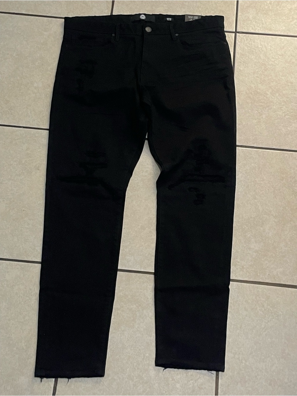 Jordan Craig Black Men's Martin Jeans